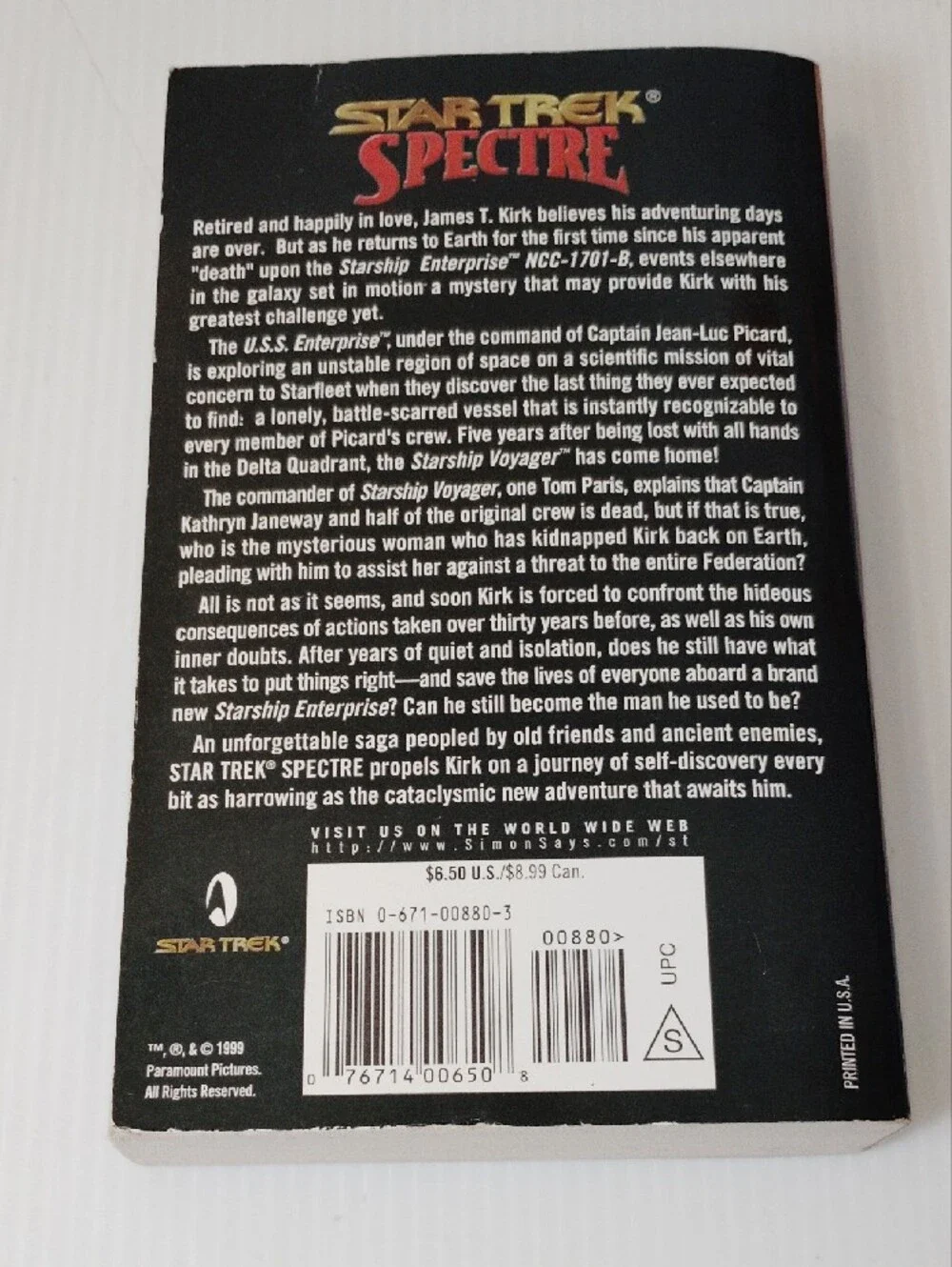 8 For $8 Star Trek Spectre Book - Multicolor